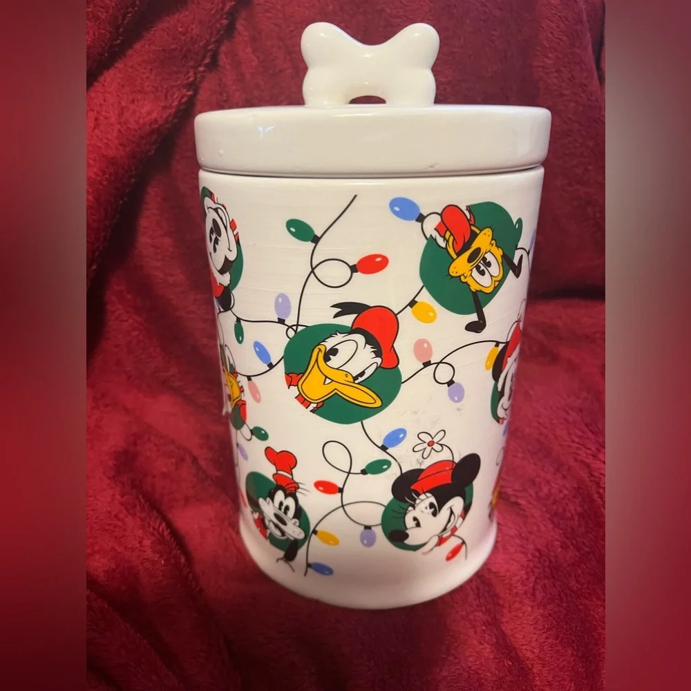 Disney Mickey Minnie & Friends Cookie Jar Ceramic